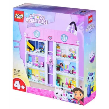 Brinquedo de construção LEGO Gabby's Dollhouse conjunto 10788 — 498 peças, 3 minifiguras, para crianças a partir dos 4 anos