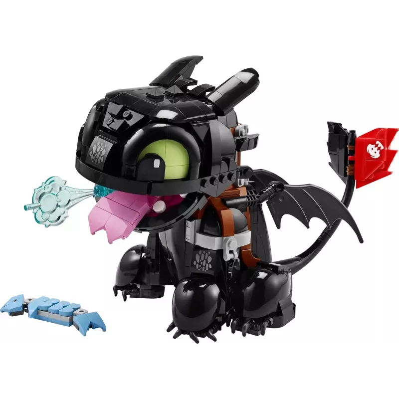 LEGO ICONS 10375 Como Treinar o Teu Dragão: Banguela