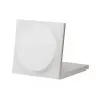 Carregador sem fios native union Rise Solo Qi2 carregador sem fios arenito interior USB smartphone compatível cinza claro