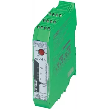 Arrancador de motor híbrido 4-em-1 Phoenix Contact ELR H5-IES-SC- 24DC/500AC-2 corrente de carga 2,4 A tensão de comutação 42 - 550 V/AC (2900414)