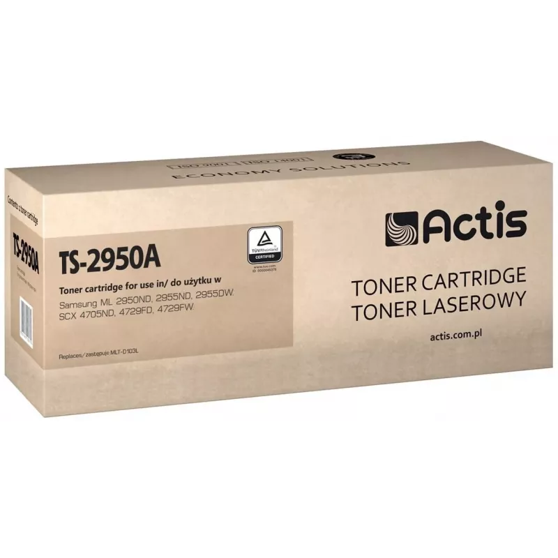 Toner Actis TS-2950A (substituto para Samsung MLT-D103L; Standard; 2500 páginas; preto)