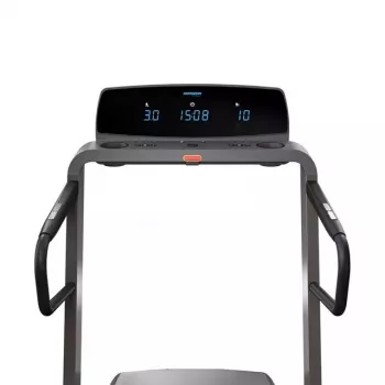 Passadeira elétrica dobrável Horizon Fitness Omega Z-02 — superfície de corrida 140×53 cm, 20 km/h máx, capacidade 159 kg, grafite