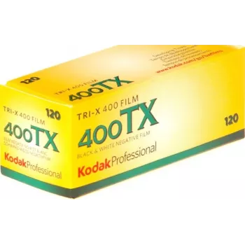 Kodak Professional Tri-X 400TX - filme negativo a preto e branco - 120 (6 cm) - ISO 400 - 5 rolos (1153659)