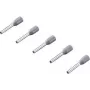 Pontas de fio Rittal 4050.731 parcialmente isoladas 0,75 mm² cinzento, pack de 500