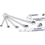 HAZET 606/5 - 8,10,13,17,19 mm - cromado - cromado - brilhante - 13° - Germany (606/5)