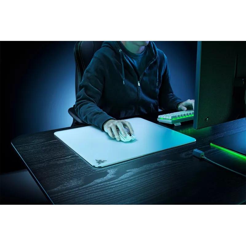 Tapete de rato Razer Atlas Gaming branco