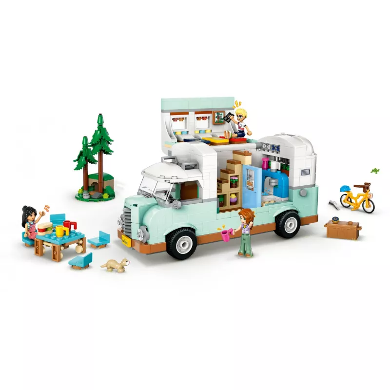 Conjunto LEGO Motor Home 42663 — autocaravana LEGO Friends, 778 peças, 3 mini bonecos, a partir de 7 anos