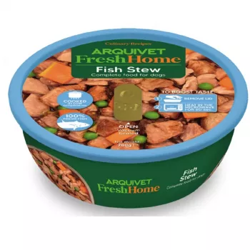 Ração húmida para cães ARQUIVET Fresh Home Gulasz Rybny 280 g — sabor a peixe, sem cereais, alimento completo