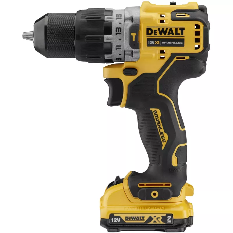 Berbequim DeWALT DCD706D2-QW, 1500 rpm, bucha de aperto rápido, 1,1 kg