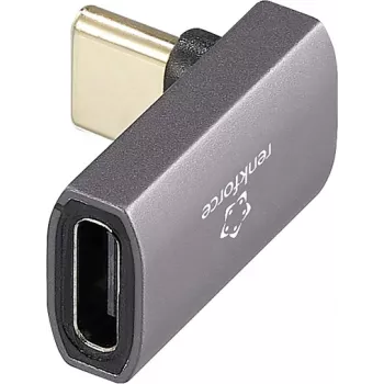 Adaptador USB4 USB-C Renkforce [1x ficha - 1x conector fêmea] RF-3778586 8K UHD 90° (RF-3778586)