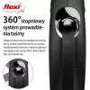 Flexi New CLASSIC 5 m Preto Trela retrátil para cães