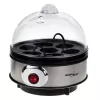 Cozedor de ovos GreenBlue GB572, cozedor elétrico a vapor, 400 W, capacidade 7 ovos, prateado, dureza ajustável