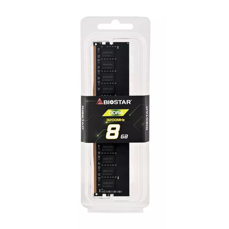 Módulo de memória RAM DDR4 8GB 3200MHz para desktop BIOSTAR DO32NU4N08