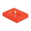 Placa de ensaio DELOCK 18318 – placa de prototipagem em plástico sem soldadura, 36 × 46 × 10 mm, vermelho