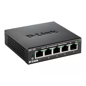 D-Link DES-105 Unmanaged L2 preto