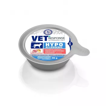 VET RESPONSE Hipoalergénico Coelho - Alimento húmido para gatos - 85 g