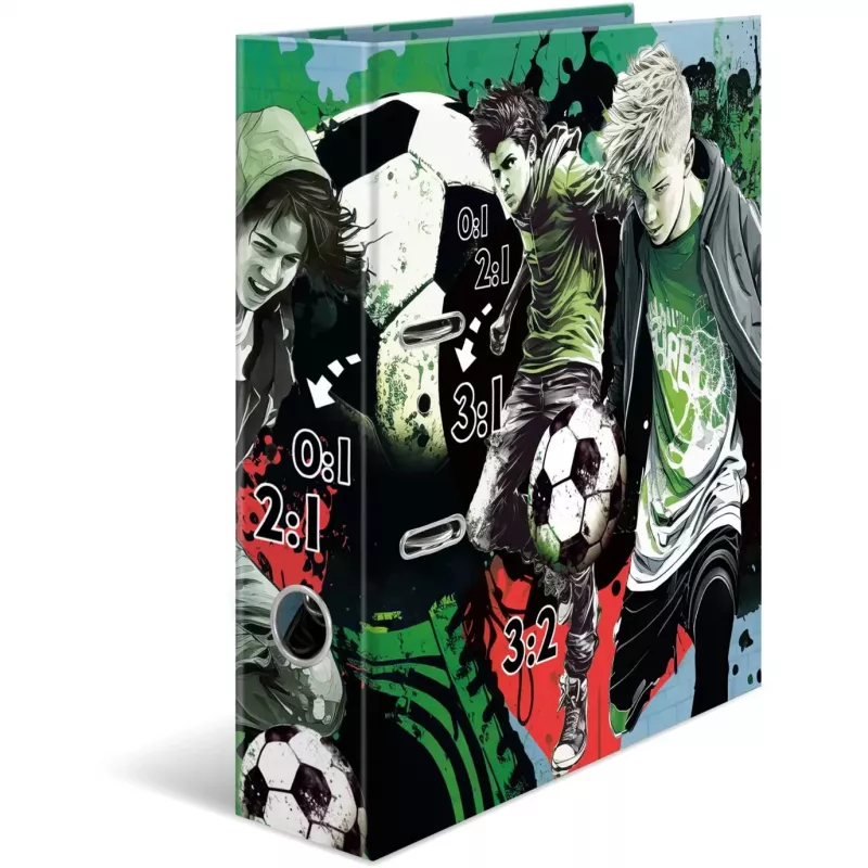 Dossier HERMA 20103 A4 multicolor com anéis redondos 70 mm