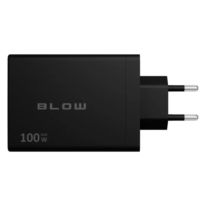 BLOW 4xUSB-C PD 100W GaN carregador de parede, preto