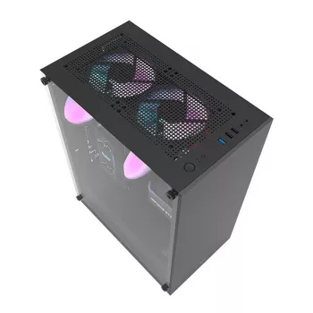 Caixa de computador Darkflash DK100 (preta)