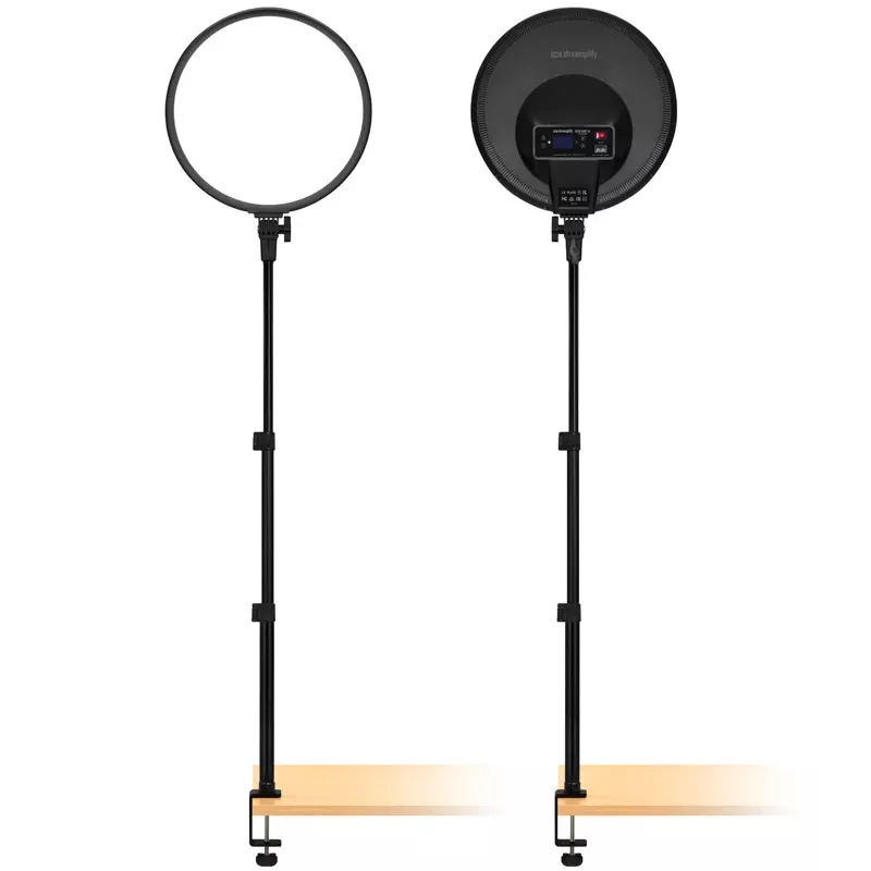 Streamplify GLOW LIGHT 14 Softlight, cabo de alimentação EU - preto