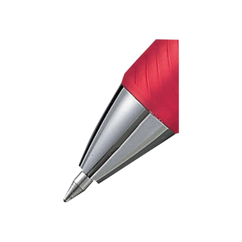 Caneta retrátil com clipe Pentel Energel XM Click vermelho