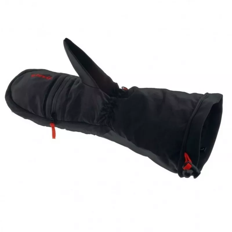 Luvas tipo lobster Glovii GZ1M pele genuína nylon para esqui caminhada