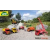 Escavadora Lena 63 cm individual em caixa de cartão castanha