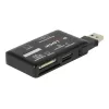 Leitor de cartões SuperSpeed USB DeLOCK CF SD Micro SD MS M2 xD 5 Gbps