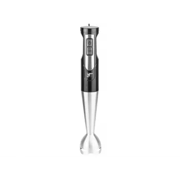 Misturadora de mão LAFE BRK-003A, 800 W, preto/prateado, lâmina de aço inoxidável, taça de 0,6 L, jarro de 0,5 L