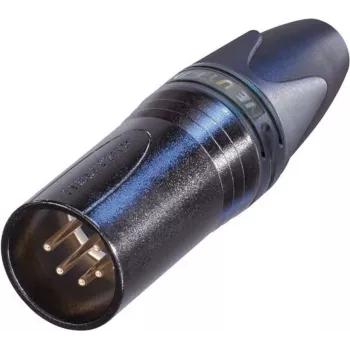 Neutrik Ficha XLR, reta N.º de polos: 5 Preto NC5MXX-B 1 unid. (NC5MXX-B)