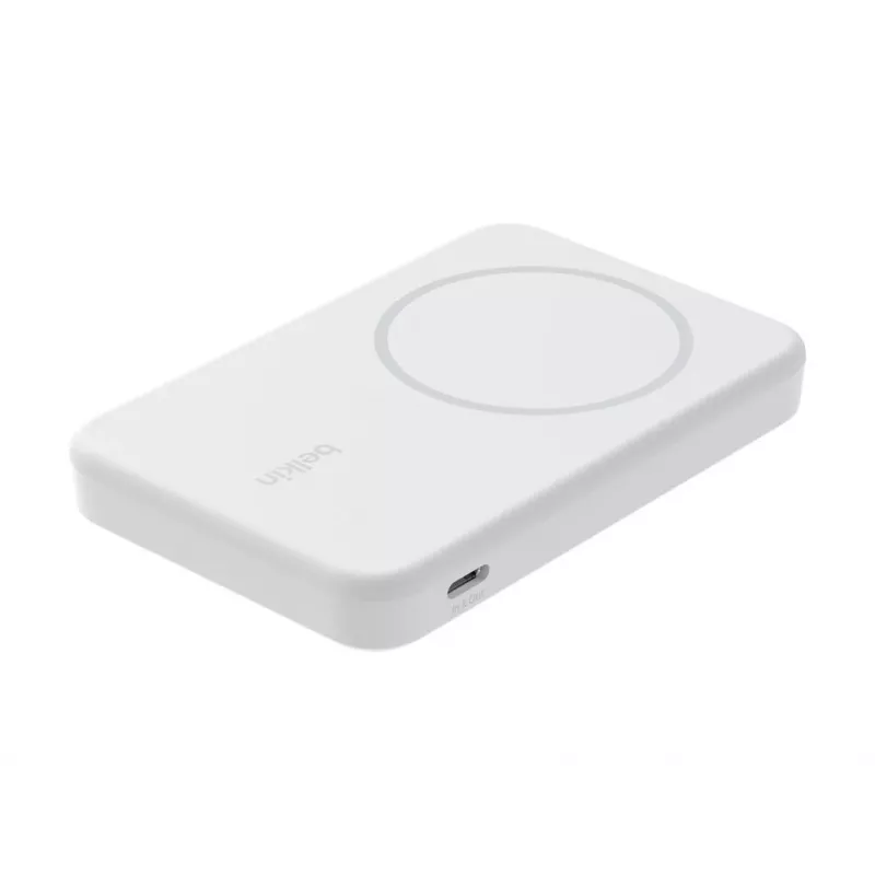 Belkin BoostCharge Pro 8000 mAh carregamento sem fios branco