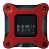 SSD externo ADATA SD620 1 TB, portátil USB 3.2 Gen 2 (Micro-USB B), velocidade de leitura 520 MB/s, velocidade de escrita 460 MB/s, resistente a choques, Vermelho