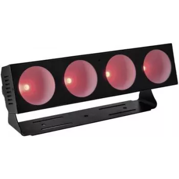 Luz de efeito LED EUROLITE CBB-4 com 4 LEDs, luz de palco/strobe compacta