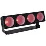 Luz de efeito LED EUROLITE CBB-4 com 4 LEDs, luz de palco/strobe compacta