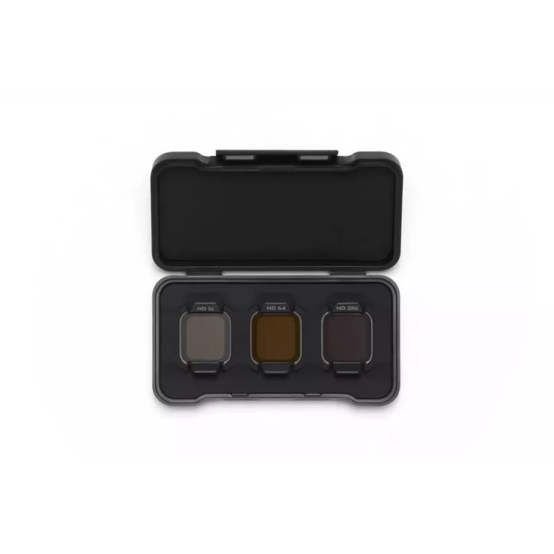 Conjunto de filtros de densidade neutra DJI Flip ND16 / ND64 / ND256 — pack de três para drones DJI compatíveis