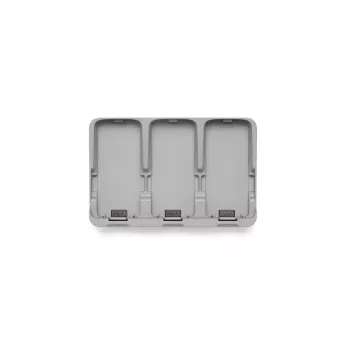 Hub de carregamento de bateria DJI CP.FP.00000274.01 — compatível com baterias DJI, cinzento, entrada 5–20 V, saída 5 V 2 A