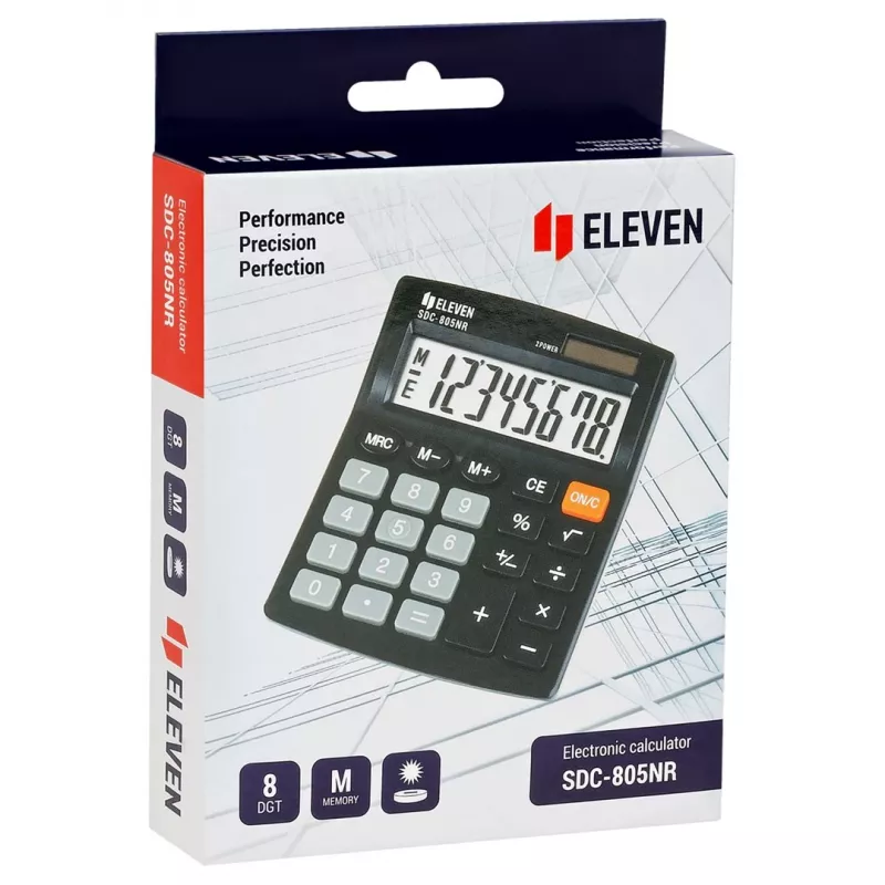 Calculadora de escritório Eleven SDC-805NR