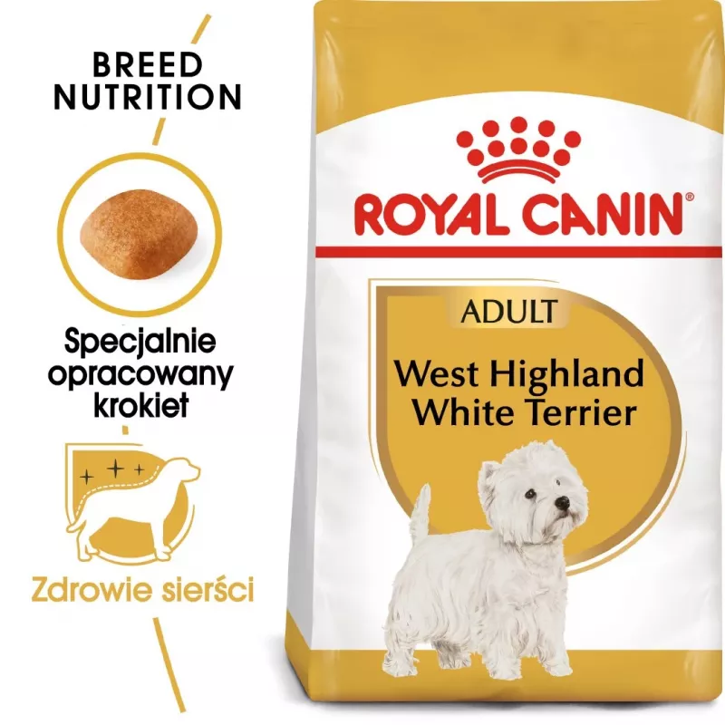 Royal Canin BHN West Highland White Terrier Adult - Ração seca para cães adultos - 3 kg