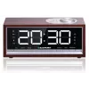 Rádio-despertador portátil BLAUPUNKT CR60BT — FM PLL, Bluetooth, ecrã LED, 60 estações memorizadas, pilha/DC, reserva CR2032