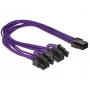 Cabo PCI Express DeLOCK 6-Pin - 2 x 8-Pin 0,3 m