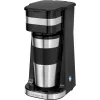 Máquina de café com sistema de gotejamento CLATRONIC KA 3733 — depósito de água de 0,4 l, máquina de cozinha de aço inoxidável para 1 chávena