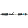 Goobay Outdoor (IP68) conector de cabo de rede, CAT 6A não blindado, UTP – à prova de pó e água, régua de terminais para montagem LSA (sem ferramentas) (44416)