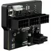 Adaptador de cabo de alimentação PCIe Thermal Grizzly TG‑WV‑P38H1R 1×12VHPWR para 3×8‑pin (invertido), preto