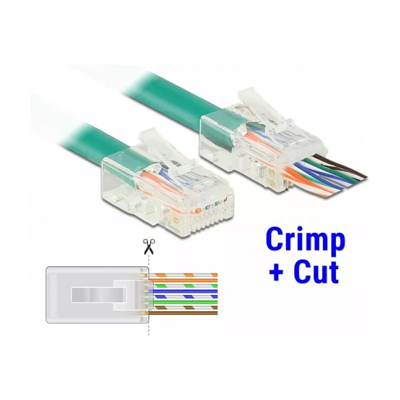 Ficha RJ-45 DeLOCK 86453