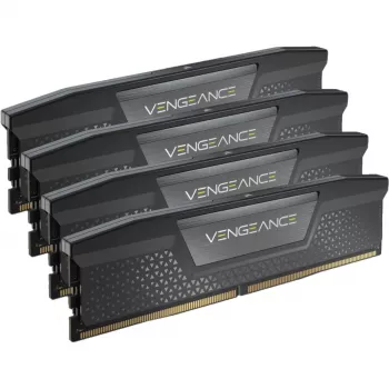 DIMM 96 GB DDR5-5600 (4x 24 GB) Quad-Kit, memória RAM preta, CMK96GX5M4B5600C40, Vengeance, INTEL XMP