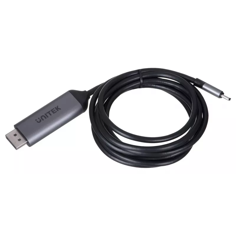 Adaptador UNITEK USB-C, DISPLAYPORT 1.4, 8K@60HZ, 1,8M, V1423C