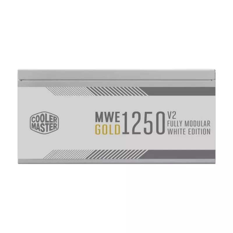 Fonte de alimentação MWE Gold V2 1250W 80+GOLD ATX 3.0 branca