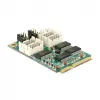 Adaptador série Mini PCIe DeLOCK 95244 - 4 x RS-232