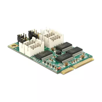 Adaptador série Mini PCIe DeLOCK 95244 - 4 x RS-232