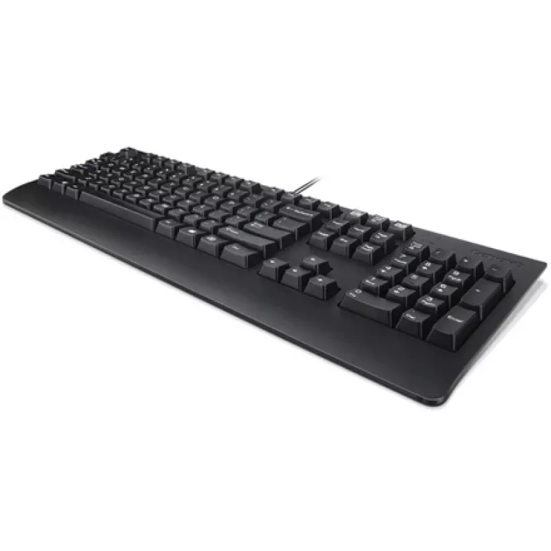 Lenovo 4X30M86918 teclado Office USB QWERTY US inglês preto